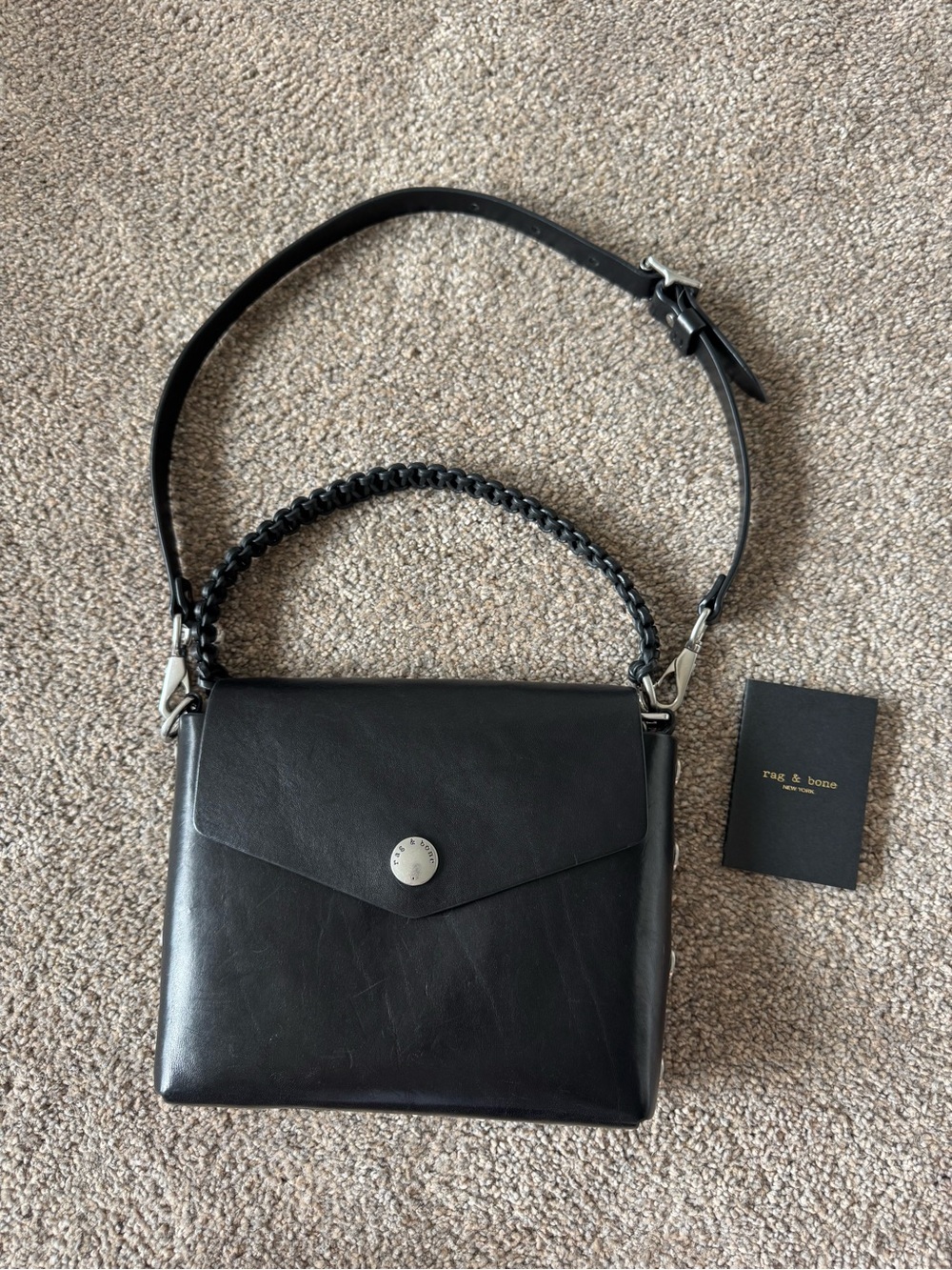 Rag & Bone atlas bag, black